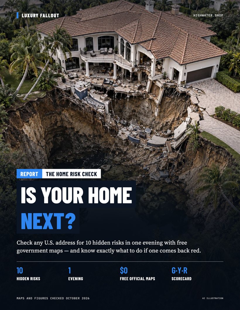 Cover of Is Your Home Next?, The Home Risk Check